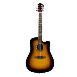 Acoustic Guitar - Orange Sunburst