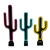 Cactus Trio Neon