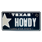 Texas License Plate LED Neon