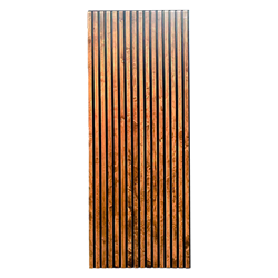 Wooden Slat Wall 10'