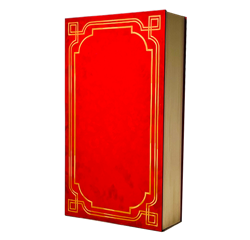 Oversized Book - Red