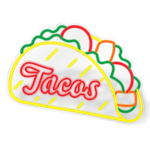 Tacos - Multicolor LED Neon