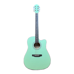 Acoustic Guitar - Mint Green