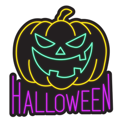 Halloween Pumpkin LED Neon