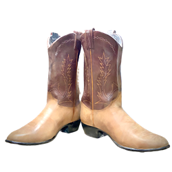 Oversized Pair of Cowboy Boots with LED Lighting