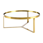 Modern Gold Coffee Table