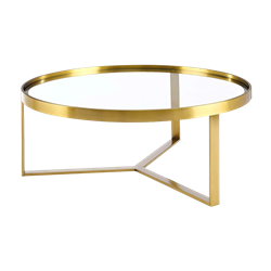 Modern Gold Coffee Table