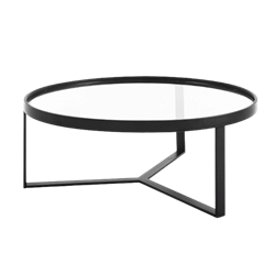 Modern Black Coffee Table