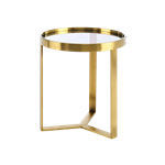 Modern Gold End Table