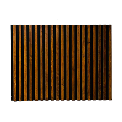 Wooden Slat Stage Front