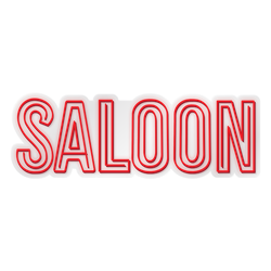 Saloon - Red LED Neon