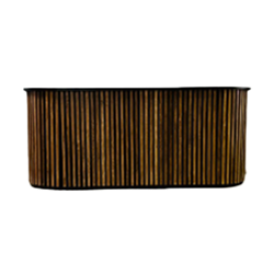 Wooden Slat Bar 9'