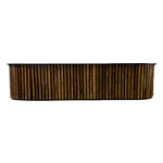 Wooden Slat Bar 15'