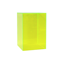 Neon Green Pedestal 18" x 12" x 12"