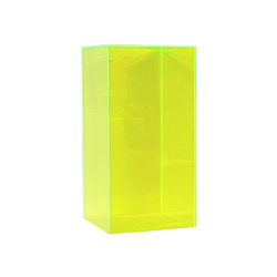 Neon Green Pedestal 24" x 12" x 12"