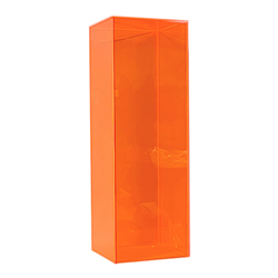 Neon Orange Pedestal 36" x 12" x 12"