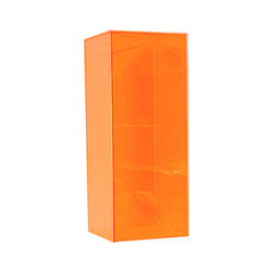 Neon Orange Pedestal 30" x 12" x 12"