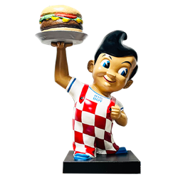 Big Boy Hamburger Figure