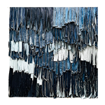 Denim Fringe Wall 8'