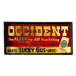 Occident Flour Sign