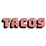 TACOS - Red LED Neon