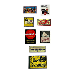 Set of Vintage Food and Drink Signs