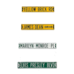 Old Hollywood Signs (Set of 4)