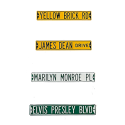 Old Hollywood Signs (Set of 4)