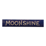 Moonshine Wooden Sign