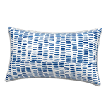 Blue Pebble Lumbar Pillow