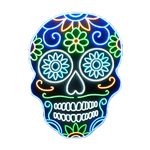 Sugar Skull LED Neon