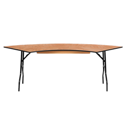 5' Serpentine Folding Banquet Table