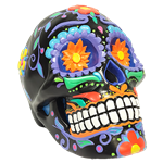 Sugar Skull - Black 23"