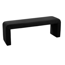 Black Velvet Bench