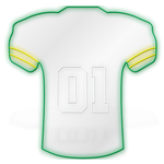 Football Jersey - Multicolor LED Neon