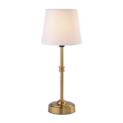 Brass Table Lamp - Battery Powered