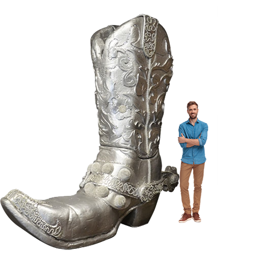 Giant Cowboy Boots – Illusions - Tents, Rentals, and Event Design