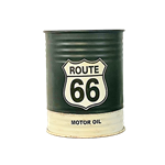 Route 66 Oil Can End Table