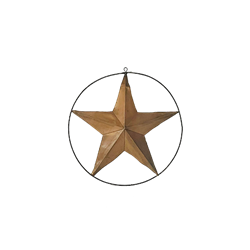Bronze Metal Star - 18"